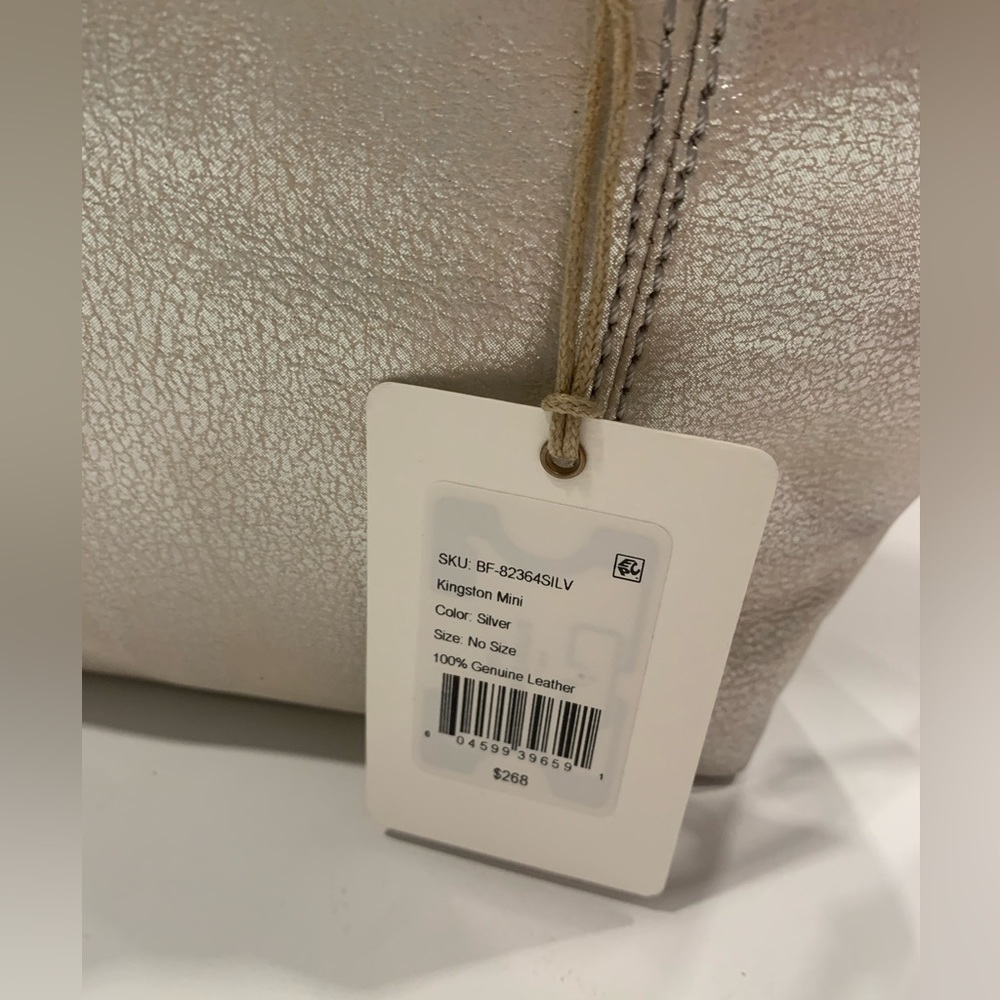 Hobo Kingston Mini Tote Bag Color Silver - Picture 4 of 12